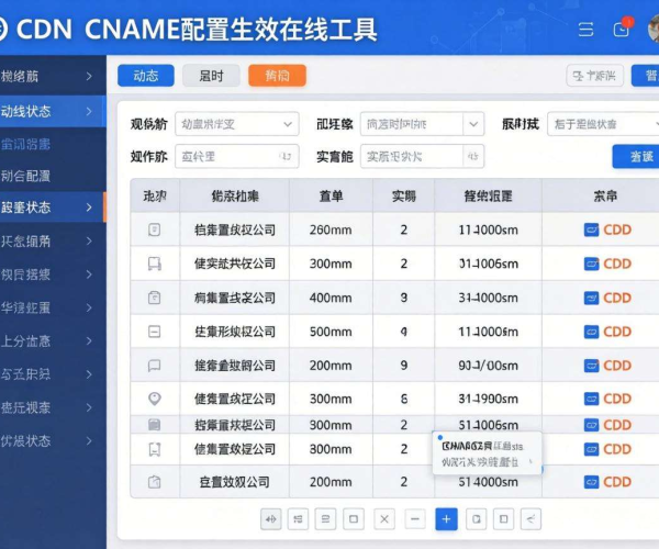 CDN CNAME配置生效在线工具：便捷检测，快速验证配置状态