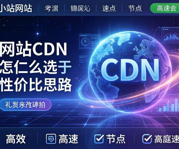 小网站CDN选择攻略：高性价比思路大揭秘