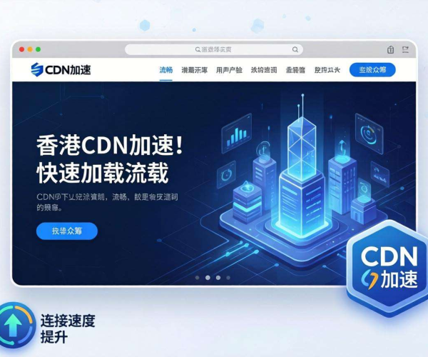 香港CDN助力海外众筹页面加速，提升用户体验与项目成功率