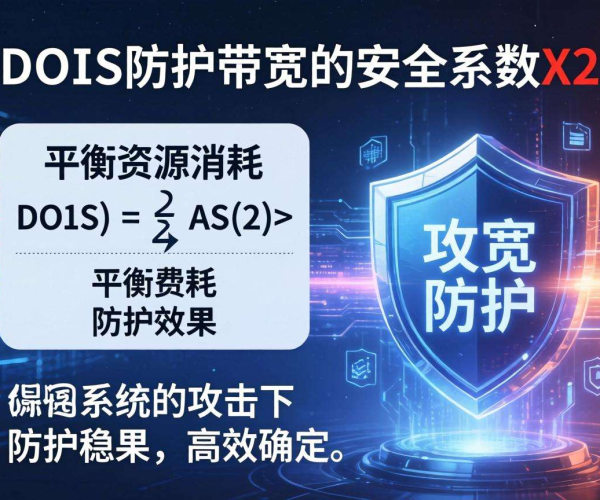 DDoS防护带宽选择攻略：运用公式并以安全系数x2保障安全