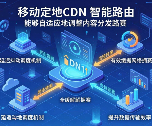 移动屏蔽CDN的智能路由能否实现按延迟抖动进行调度