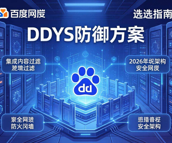 2026年DDoS CC防御一体方案选型指南PDF百度网盘安全要点