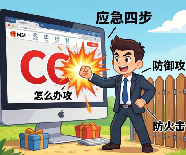 网站遭遇CC攻击应急处理四步策略