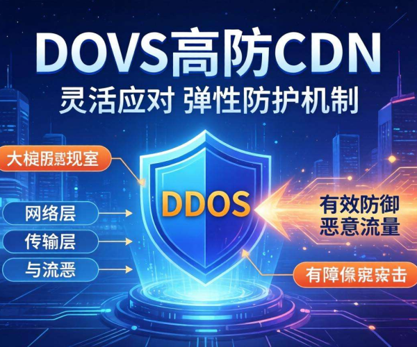 DDoS高防CDN弹性防护上限：灵活应对攻击，保障网络安全