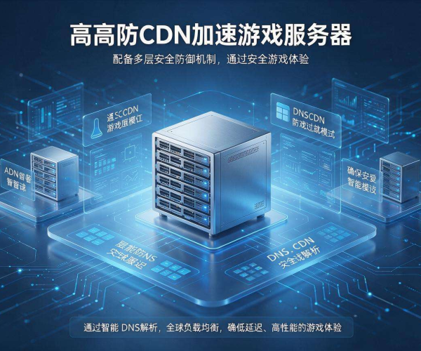 高防CDN加速助力游戏畅玩，告别卡顿延迟畅享极致体验