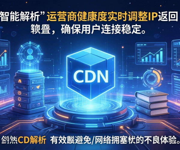 移动屏蔽CDN智能解析：能否按运营商健康度返回IP？