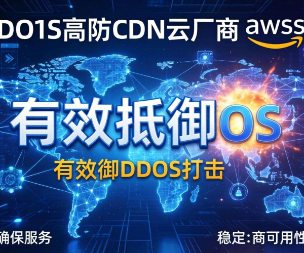 AWS：作为DDoS高防CDN云厂商的优势与应用价值
