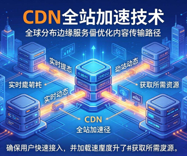 CDN全站加速概念深度剖析：技术原理与应用解读