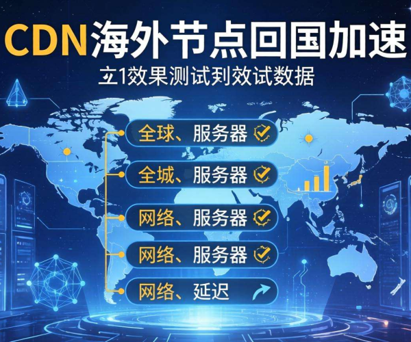 CDN海外节点回国加速效果实测：精准数据揭秘真实表现