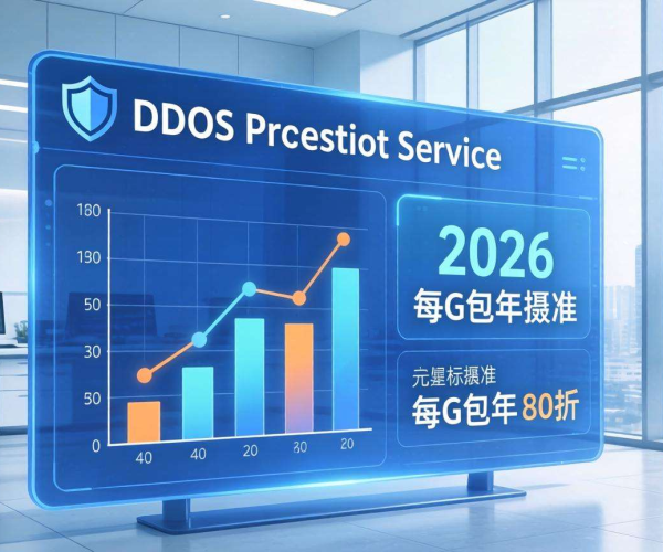 2026年DDoS防护每G包年收费标准及诱人折扣来袭