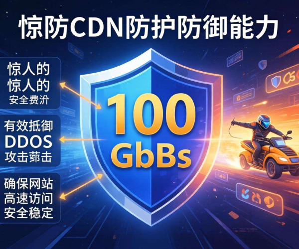 高防CDN：超强防护，为网站抵御高达XXG流量攻击