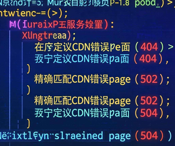 CDN自定义错误页面配置代码示例：Nginx实现指南