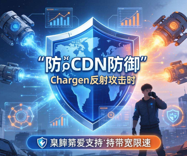 高防CDN防御Chargen反射攻击：是否支持带宽限速解析