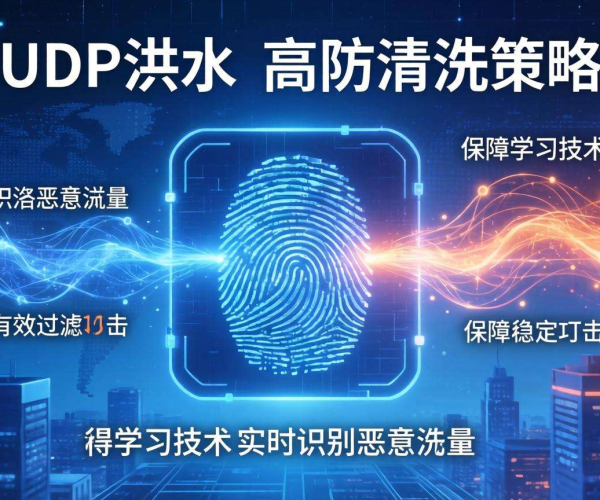 UDP Flood攻击高防清洗策略指纹学习：原理、方法与应用探索