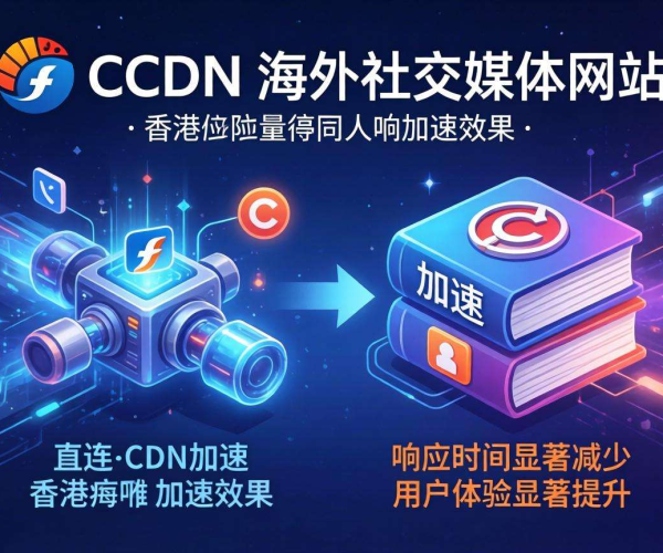 香港CDN：为海外社交媒体网站加速，效果究竟几何？