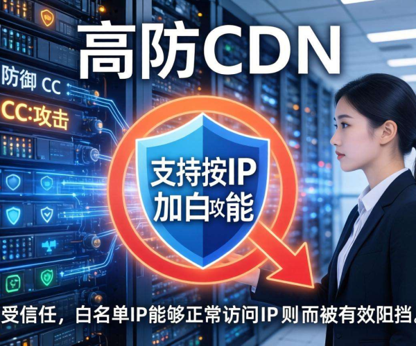 香港高防CDN防御CC时是否支持按IP加白？