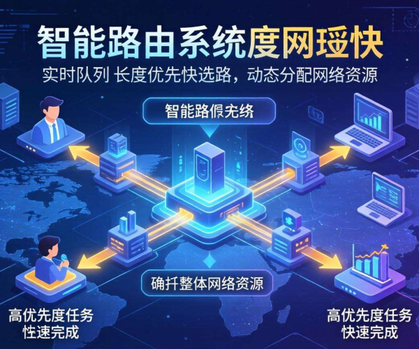 移动屏蔽CDN的智能路由是否支持实时队列长度优先级选路