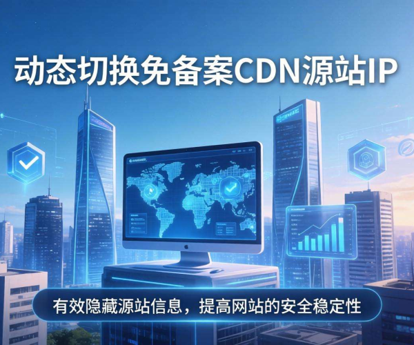 免备案CDN源站IP隐藏:是否支持动态切换