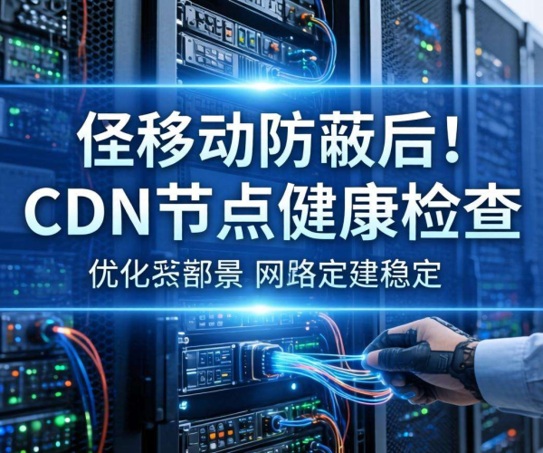 域名移动屏蔽后CDN节点健康检查调优策略与方法