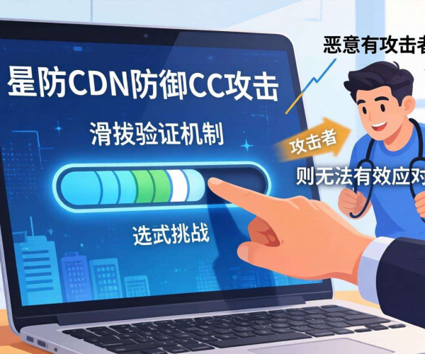 高防CDN防御CC攻击：究竟是否支持滑块验证？