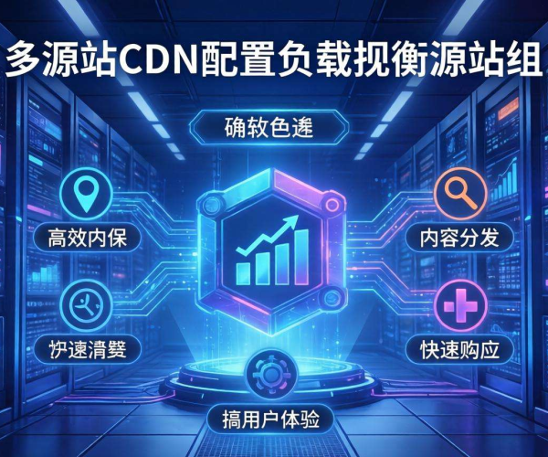 多源站CDN：配置负载均衡源站组的实用指南与要点解析
