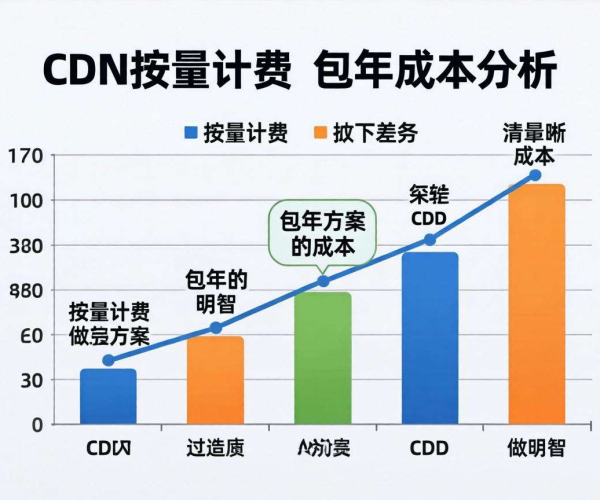 CDN按量计费与包年模式成本深度剖析及对比分析
