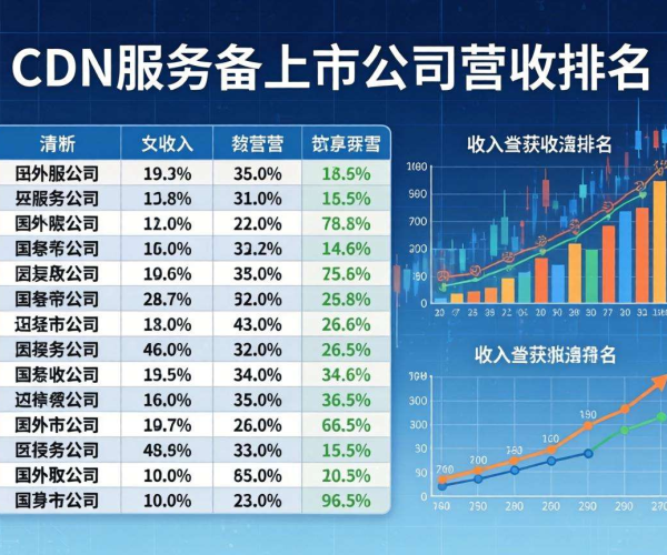 海外CDN服务商上市公司有哪些 营收排名情况如何