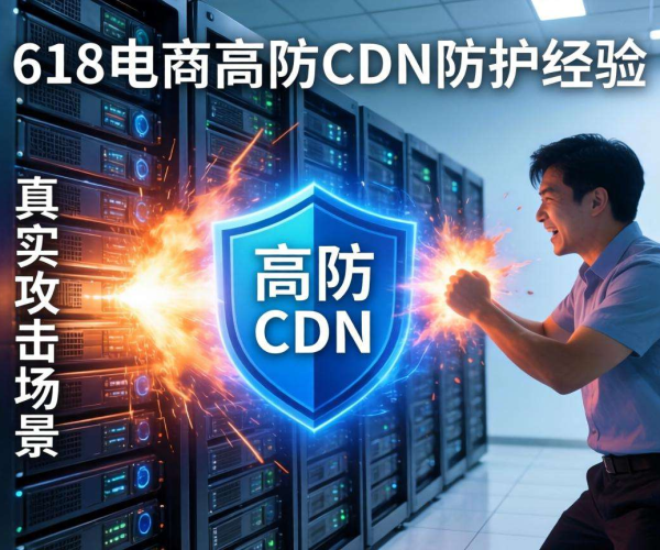 电商618大考：高防CDN防护经验助力业务平稳运行