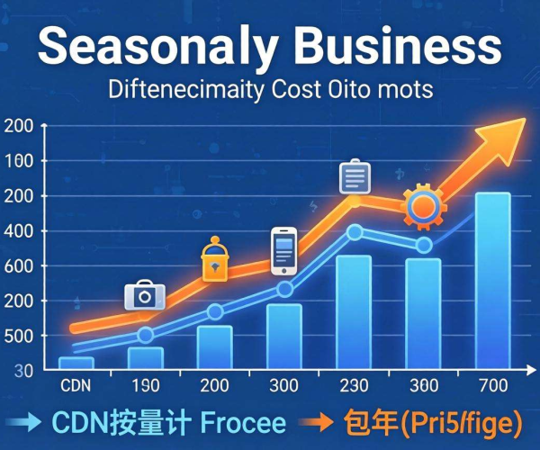 CDN按量计费与包年，谁才是季节性业务的最优之选？