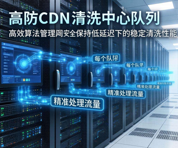 揭秘香港高防CDN防御能力与清洗中心队列的内在关联