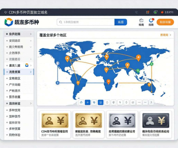 跨境电商CDN助力多币种页面独立域名，开启全球贸易新通路