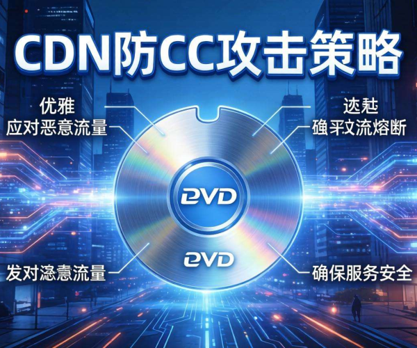 CDN防CC攻击：策略限流熔断保障网站稳定运行