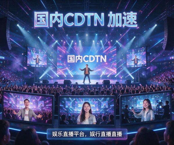 国内CDN加速赋能娱乐直播 打造低延迟高流畅观看体验