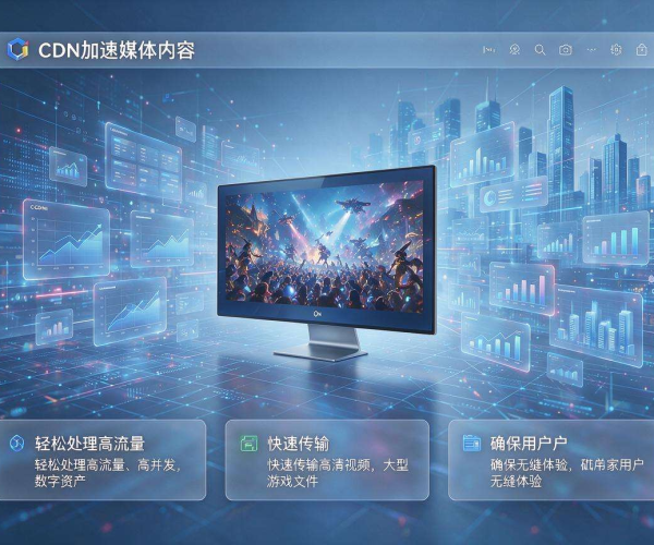 美国CDN加速技术助力全球媒体内容高效分发与流畅播放