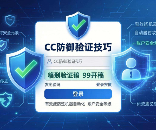 登录接口CC防御验证技巧大揭秘，保障系统安全稳定运行