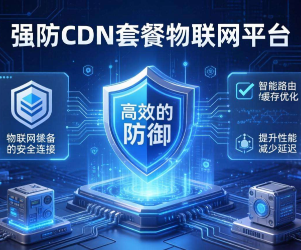 高防CDN套餐助力物联网平台，筑牢安全防线赋能高效运行