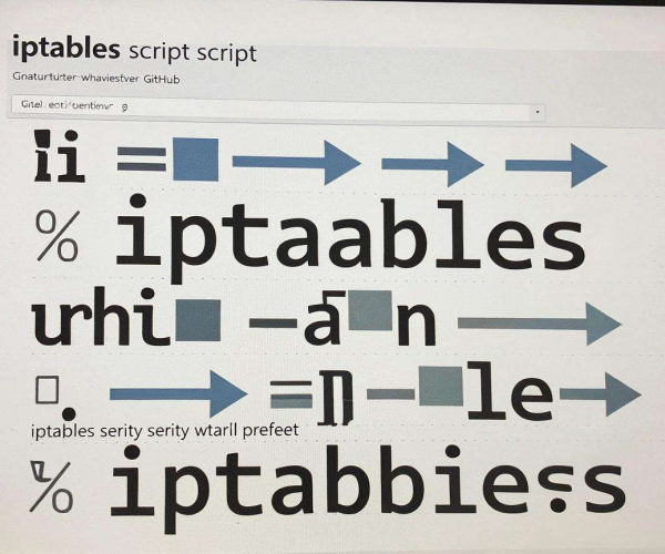 DDoS防护配置防火墙规则实战案例 iptables 脚本共享 GitHub2026