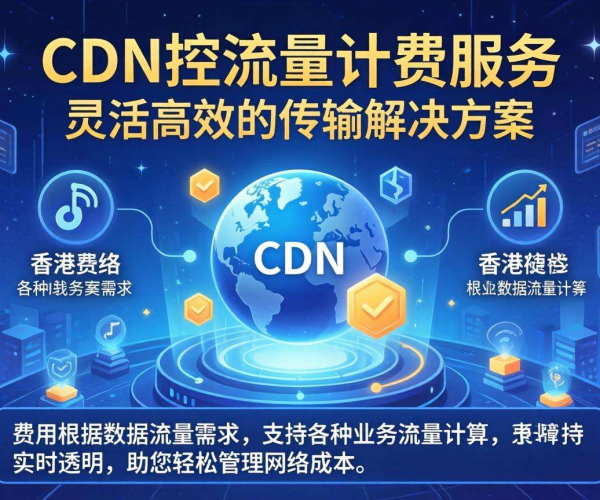 香港CDN按流量计费：成本优化与流量使用策略解析
