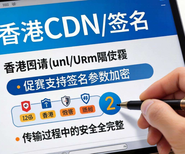 香港CDN的URL签名：是否支持签名参数加密？