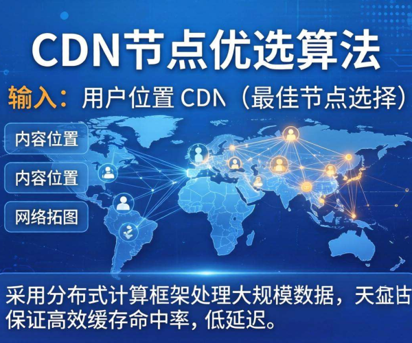 CDN 节点优选实现方法：全面解析相关算法核心要点
