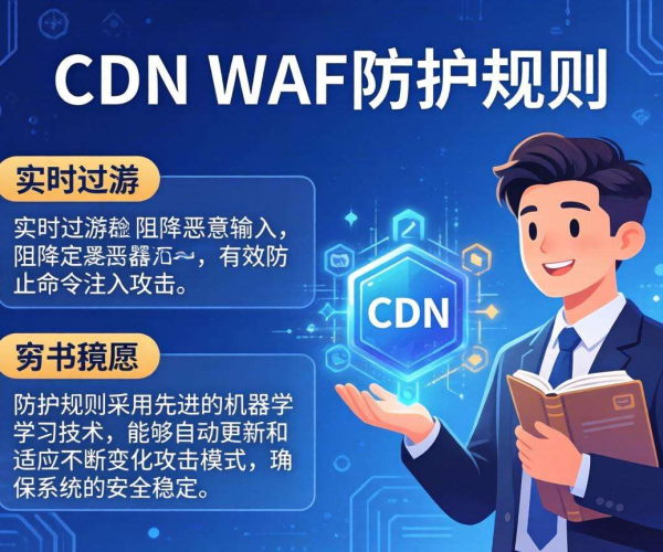 CDN WAF防护规则：抵御命令注入攻击的关键策略