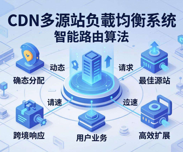 跨境业务CDN多源站负载均衡：实现高效稳定流量分配的秘诀