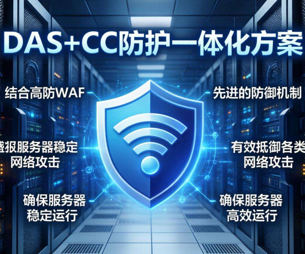 DDoS与CC防护一体化方案，高防WAF为网络安全保驾护航
