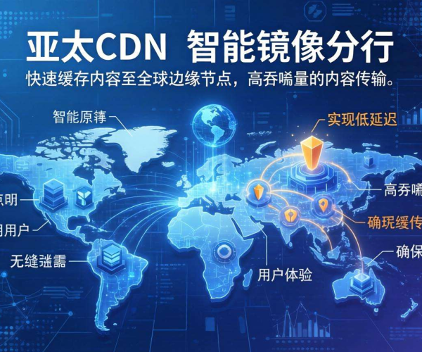 亚太CDN助力云原生应用镜像分发，实现高效加速