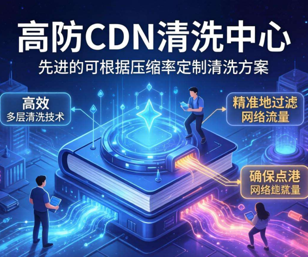 香港高防CDN清洗中心：是否支持按压缩率进行清洗？