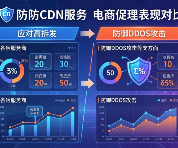 电商大促高防CDN哪家强？多维度对比为你揭晓答案