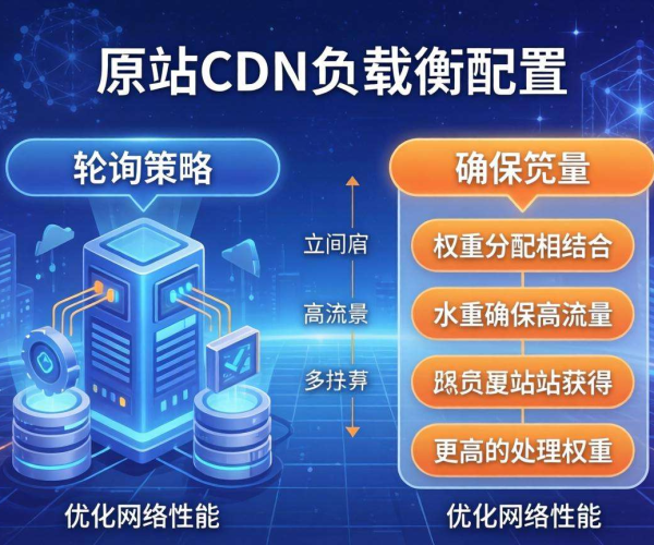 多源站CDN配置负载均衡轮询权重的策略与实践要点