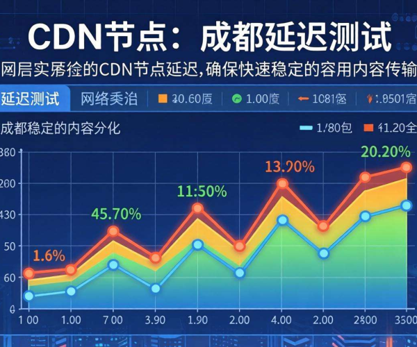 香港CDN到成都延迟几何？解析两地数据传输延迟情况
