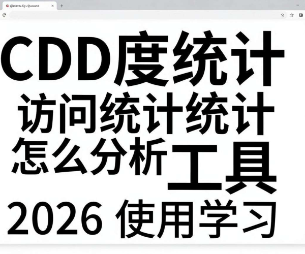 2026百度统计教程:学习使用工具分析CDN访问统计数据