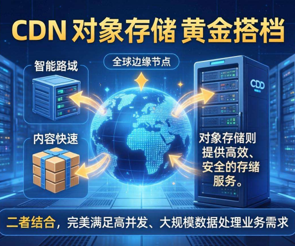CDN与对象存储为何堪称黄金搭档：优势互补铸就高效存储与分发